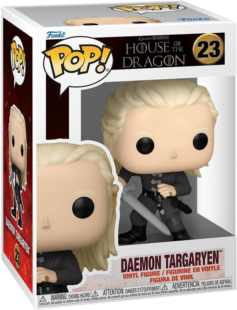 Pop Game of Thrones: House of the Dragon - Daemon Targaryen - Funko Pop #23