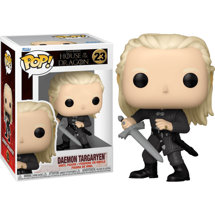Pop Game of Thrones: House of the Dragon - Daemon Targaryen - Funko Pop #23