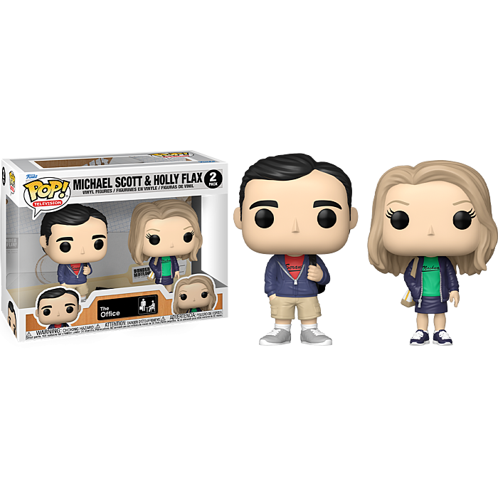 Pop Television: The Office - Michael Scott & Holly Flax - (2 pack) Funko Pop