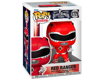 Pop Movies: Mighty Morphin Power Rangers - Red Ranger - Funko Pop #1779