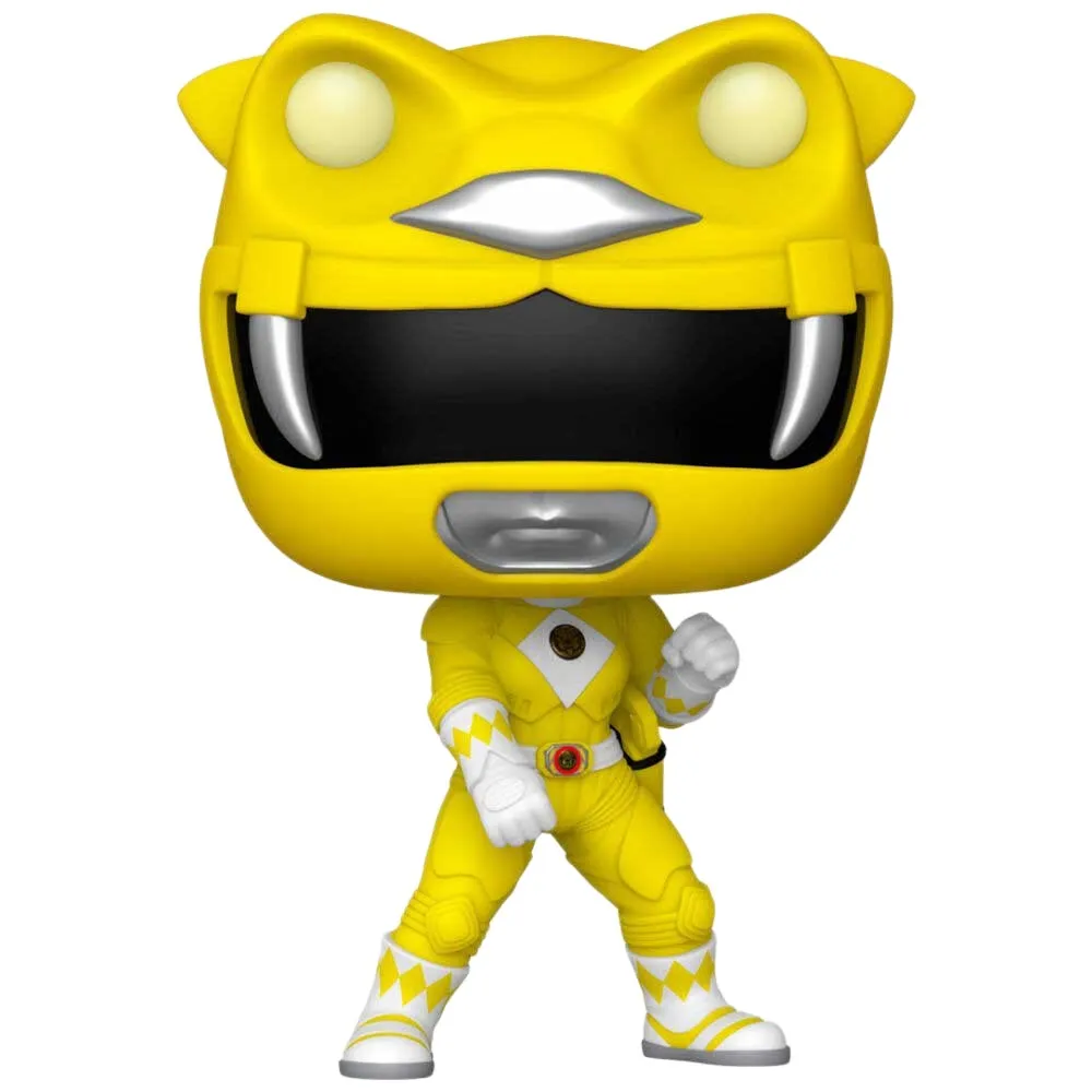 Pop Movies: Mighty Morphin Power Rangers - Yellow Ranger - Funko Pop #1781