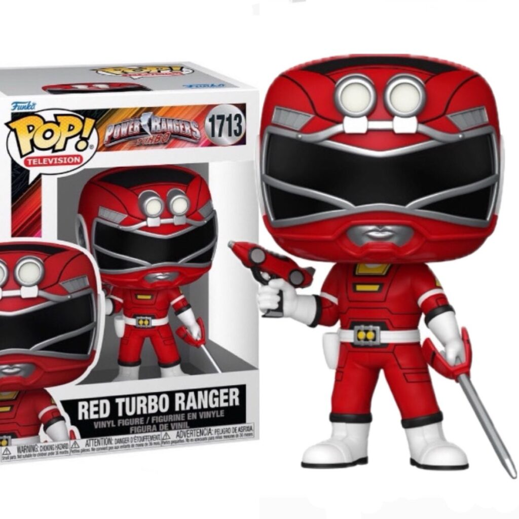 Pop Television: Power Rangers Turbo - Red Turbo Ranger - Funko Pop #1713