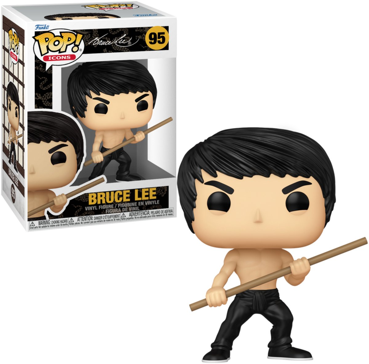 Pop Icons: Bruce Lee - Funko Pop #95