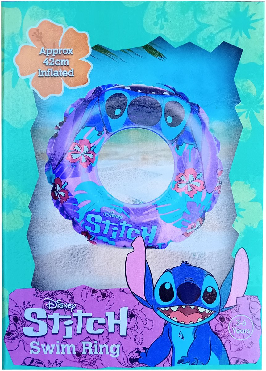 Disney: Stitch - Schwimmring (3 bis 6 Jahre) - 42 cm