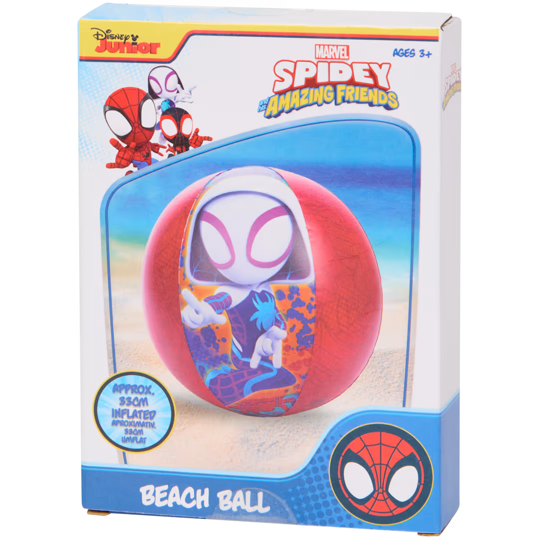Marvel: Spidey en zijn Geweldige Vriendjes - Strandbal - 30 cm