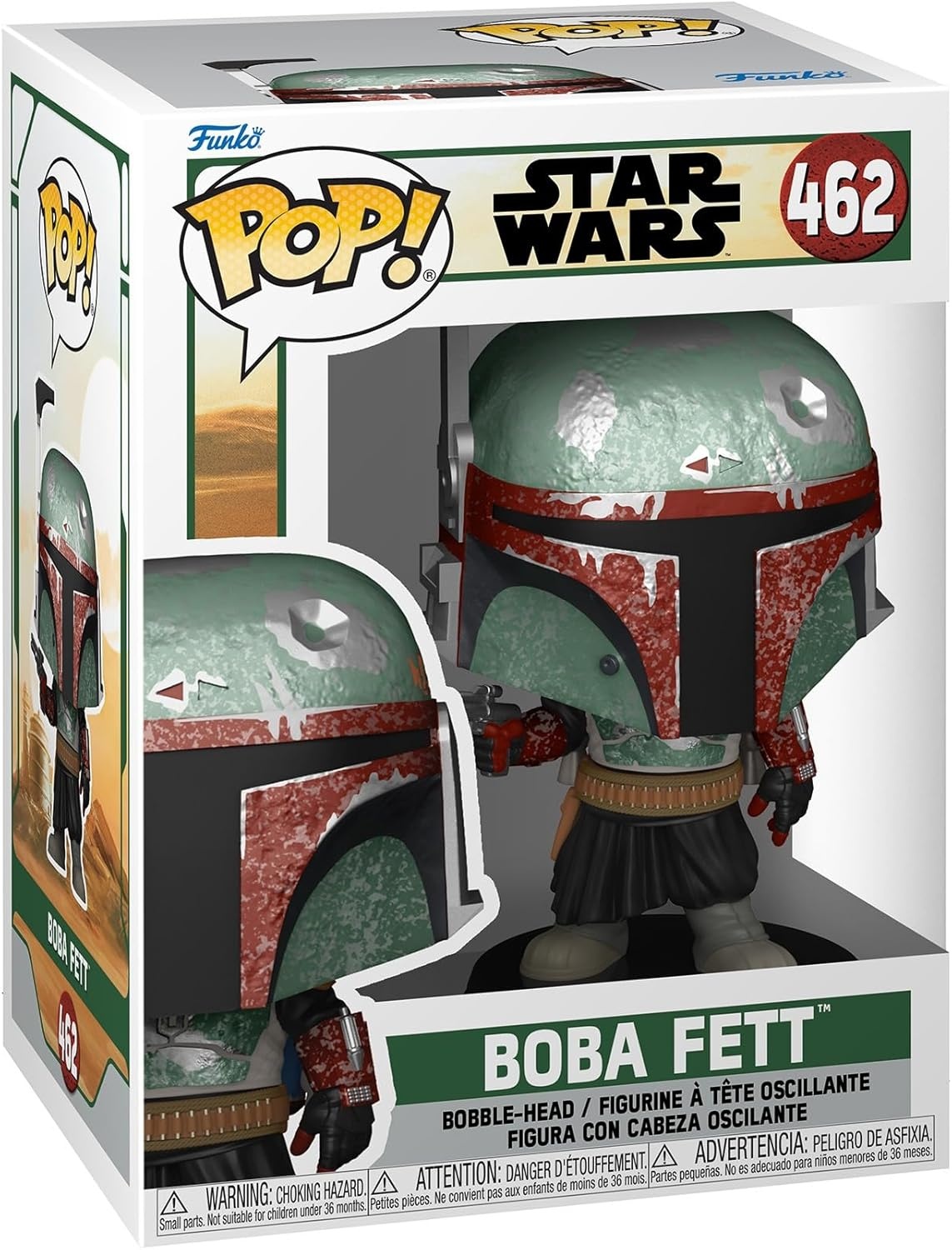 Pop Star Wars: Boba Fett (XL) (Exclusive Edition) Funko Pop #462