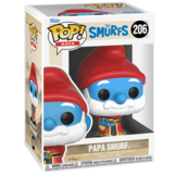 Pop Asia: The Smurfs - Papa Smurf (Mindstyle Version) (Exclusive) Funko Pop #206
