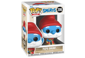 Pop Asia: The Smurfs - Papa Smurf (Mindstyle Version) (Exclusive) Funko Pop #206