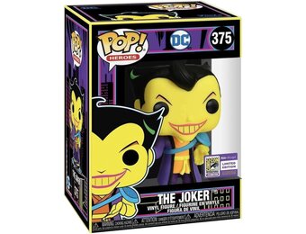Pop Heroes: DC - The Joker (Blacklight) (Limited Edition) Funko Pop #375