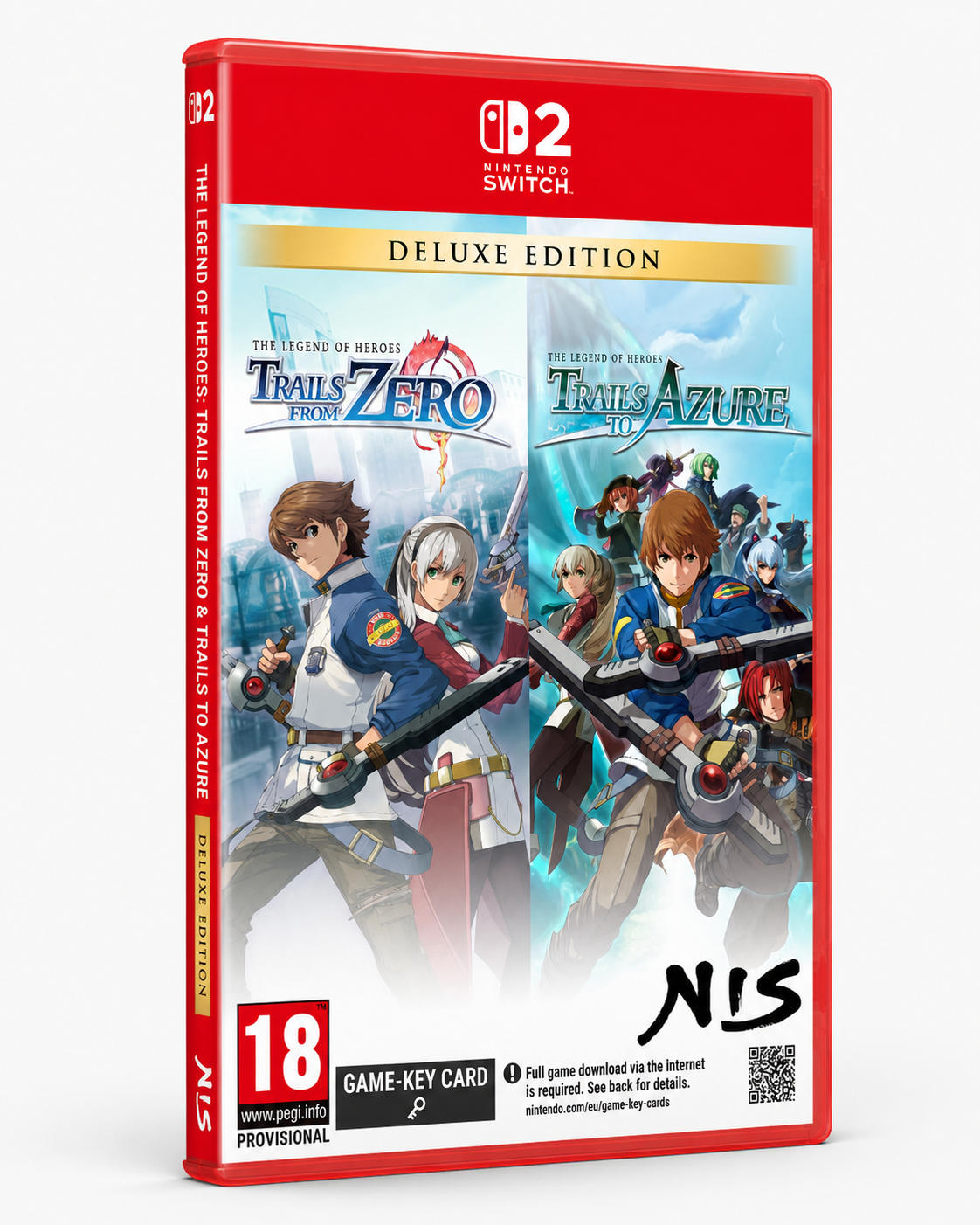 The Legend of Heroes: Trails from Zero/ Trails to Azure - Double Pack Deluxe Edition - Nintendo Switch 2
