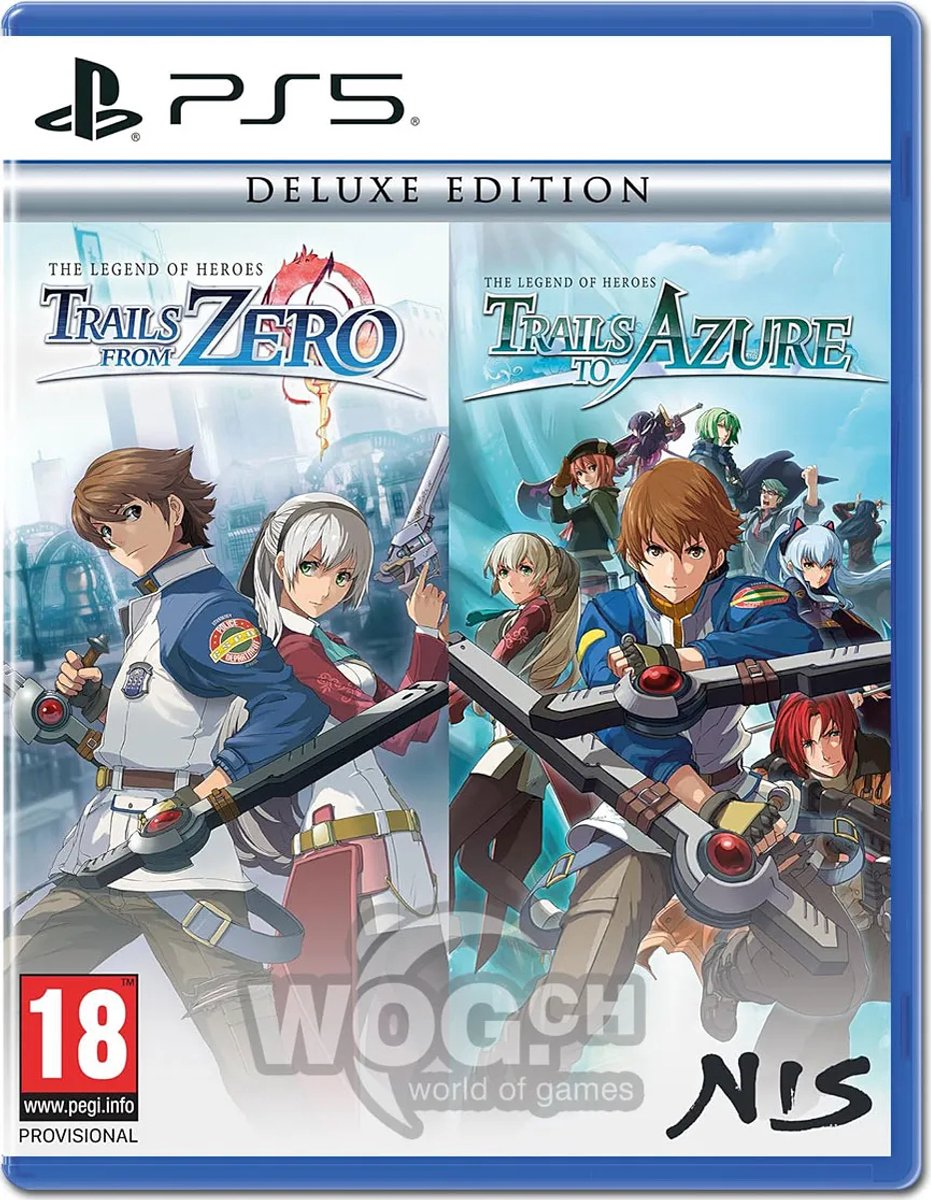 The Legend of Heroes: Trails from Zero/ Trails to Azure - Double Pack Deluxe Edition - PS5