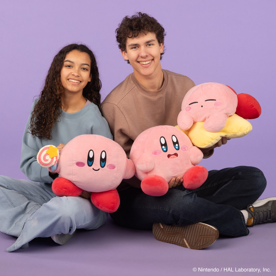 Nintendo Kirby Dream Buffet - Mega Kirby Plush Toy (38 cm)