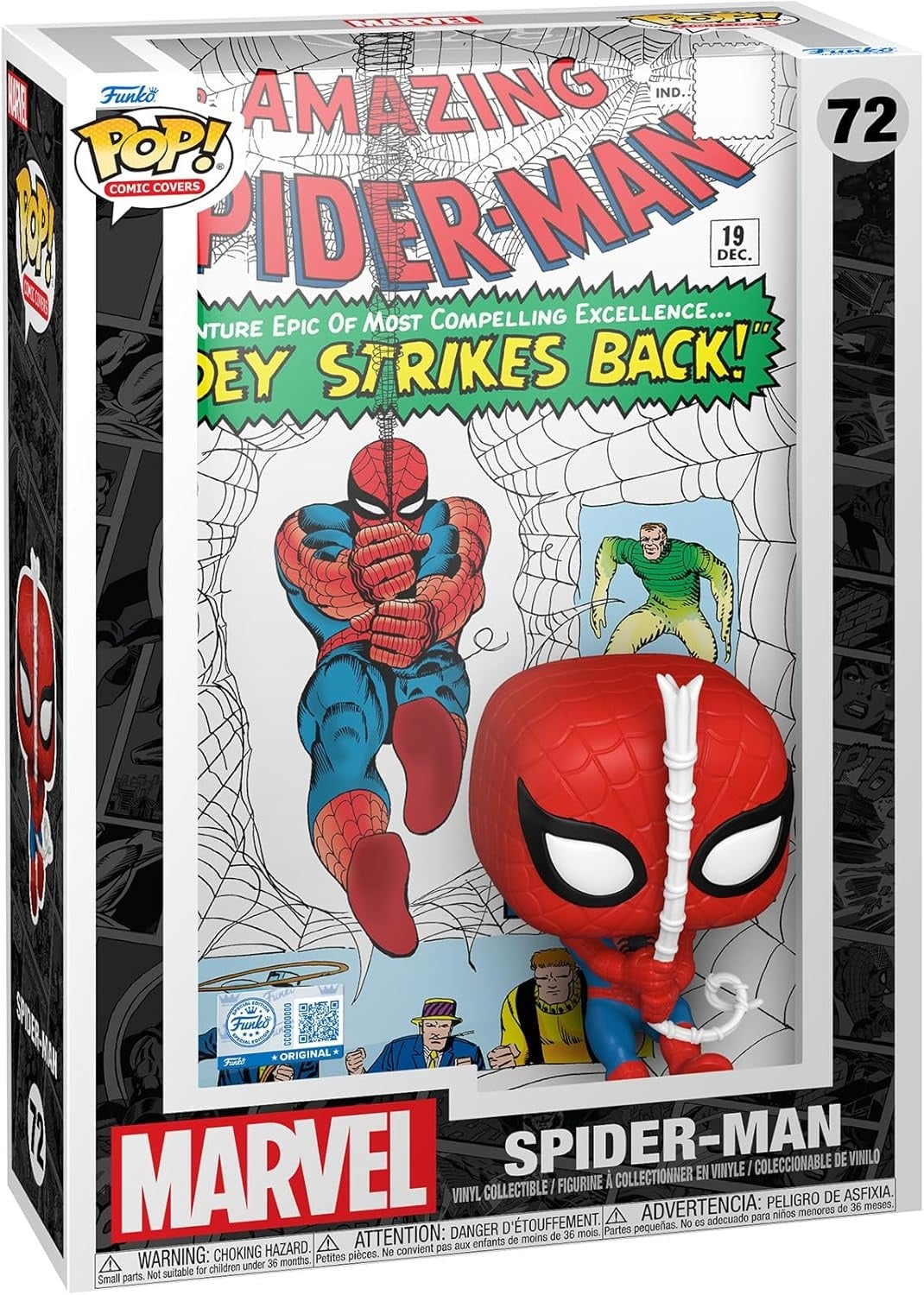 Pop Comic Covers: Marvel - Spider-Man - Funko Pop #72