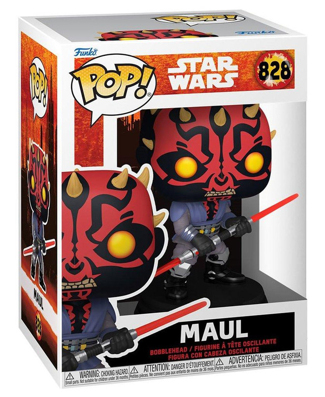 Pop Star Wars: Maul - Funko Pop #828