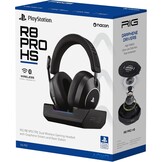 Nacon RIG R8 Spectre Pro HS Offiziell Lizenziertes Kabelloses Gaming-Headset mit Ladestation – PS5 & PS4 – Schwarz