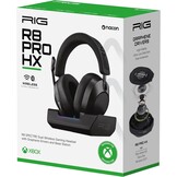Nacon RIG R8 Spectre Pro HX Offiziell Lizenziertes Kabelloses Gaming-Headset mit Ladestation – Xbox Series X|S & Xbox One – Schwarz
