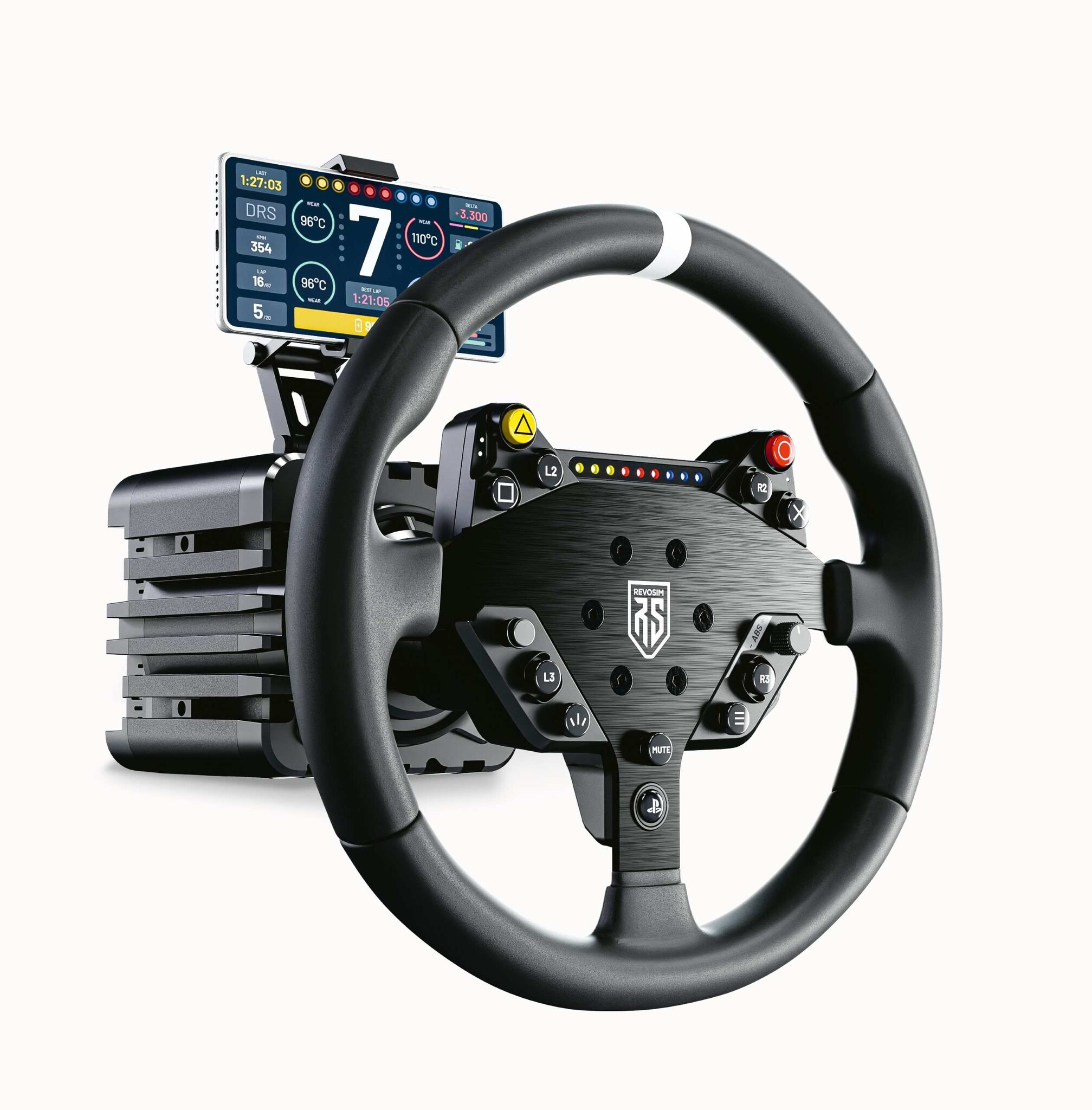 REVOSIM PS5 Initiale Officieel Gelicenseerd Direct Drive Racestuur – 6 Nm