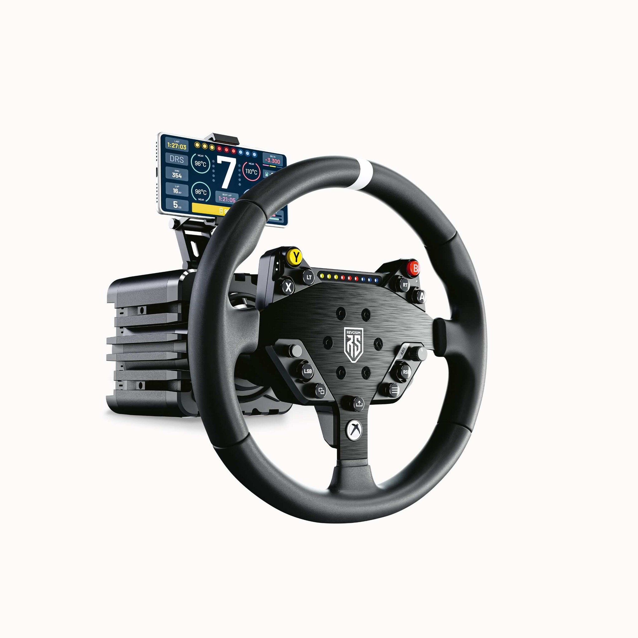 REVOSIM Xbox/PC Initiale Officieel Gelicenseerd Direct Drive Racestuur – 6 Nm