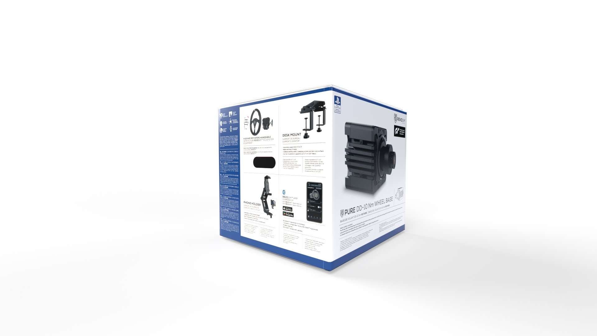 REVOSIM PS5 Pure Officieel Gelicenseerd Direct Drive Racestuur – 10 Nm
