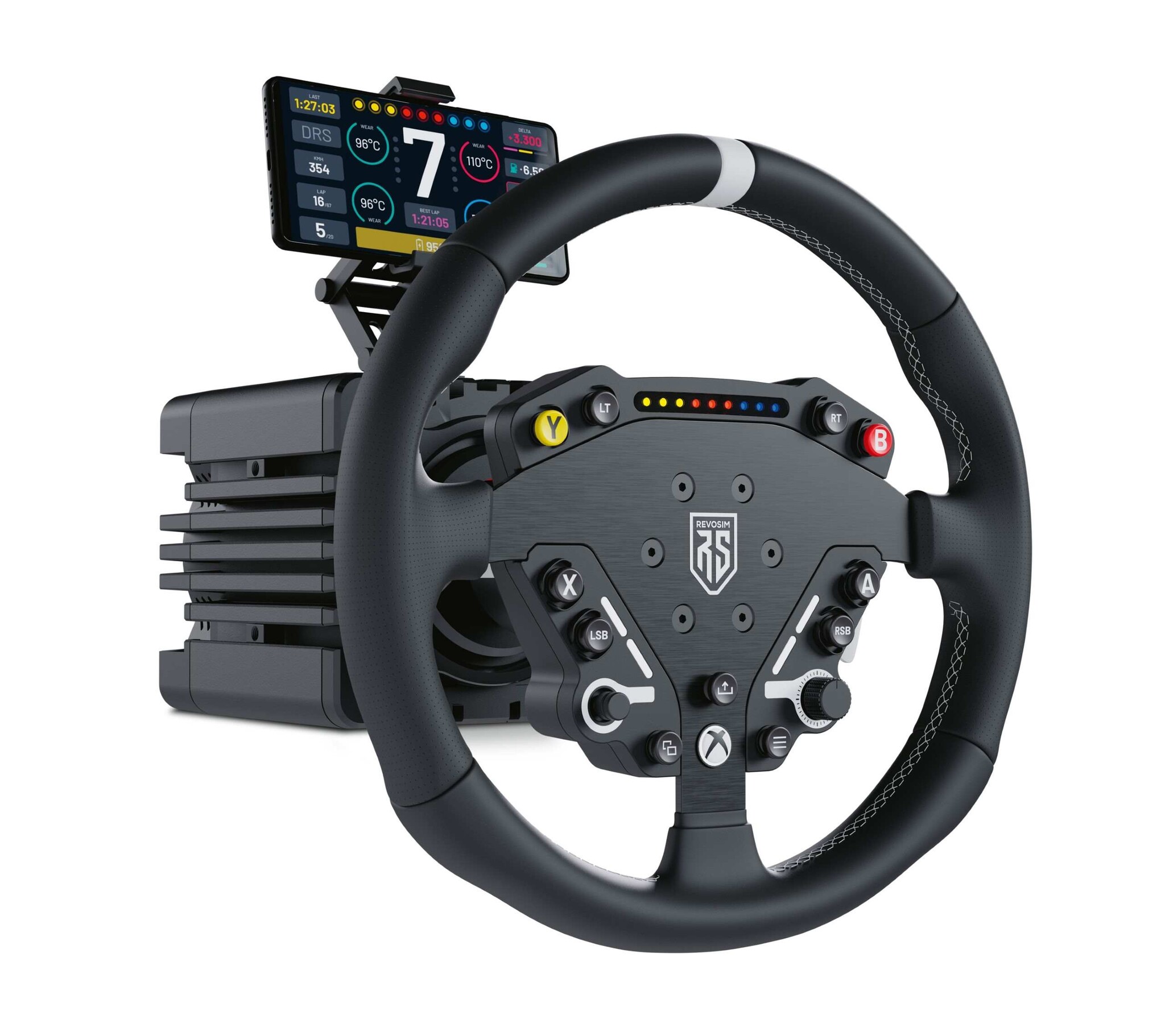 REVOSIM Xbox/PC Pure Officieel Gelicenseerd Direct Drive Racestuur – 10 Nm