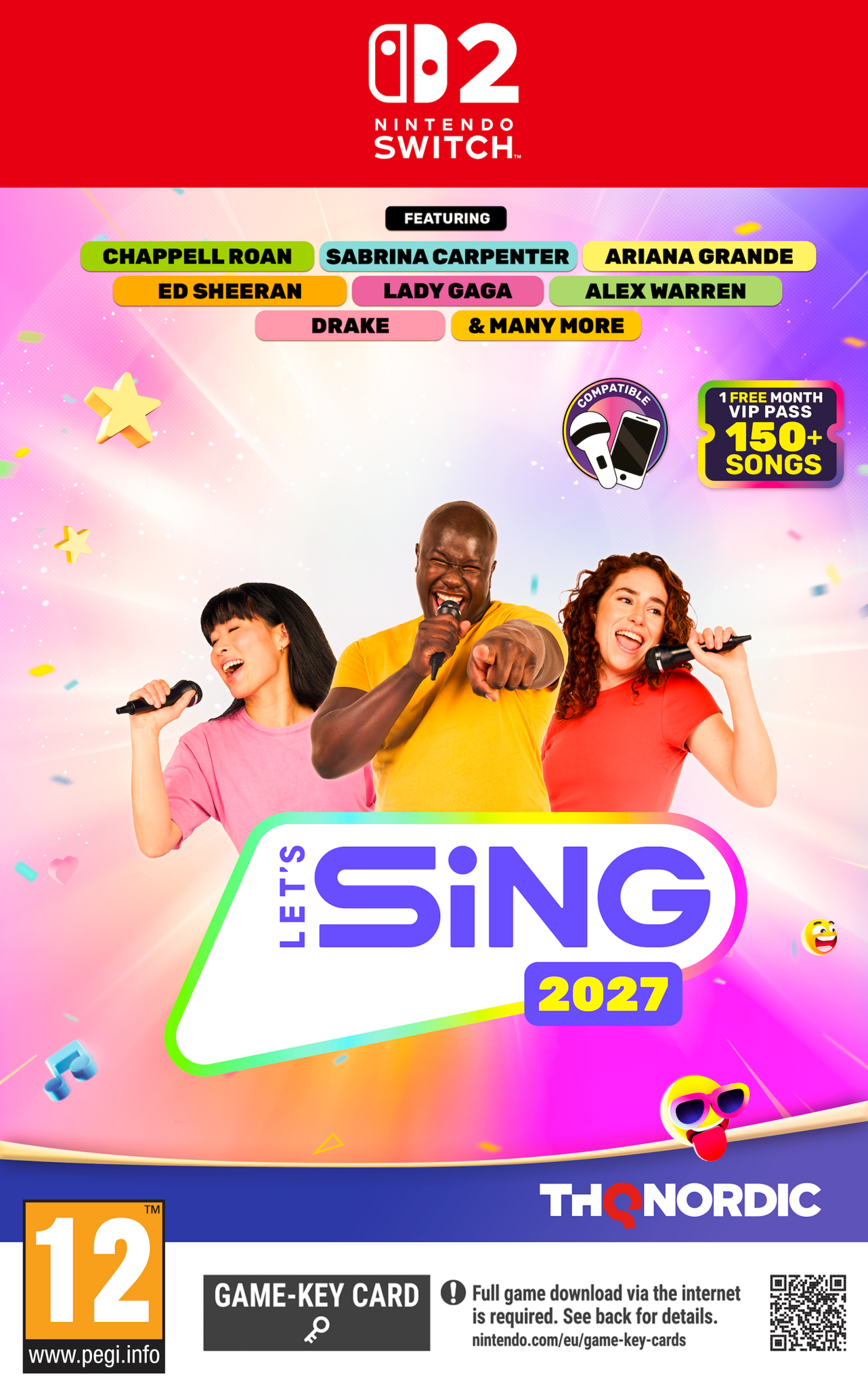 Let's Sing 2027 - Solus (International Version) - Nintendo Switch 2
