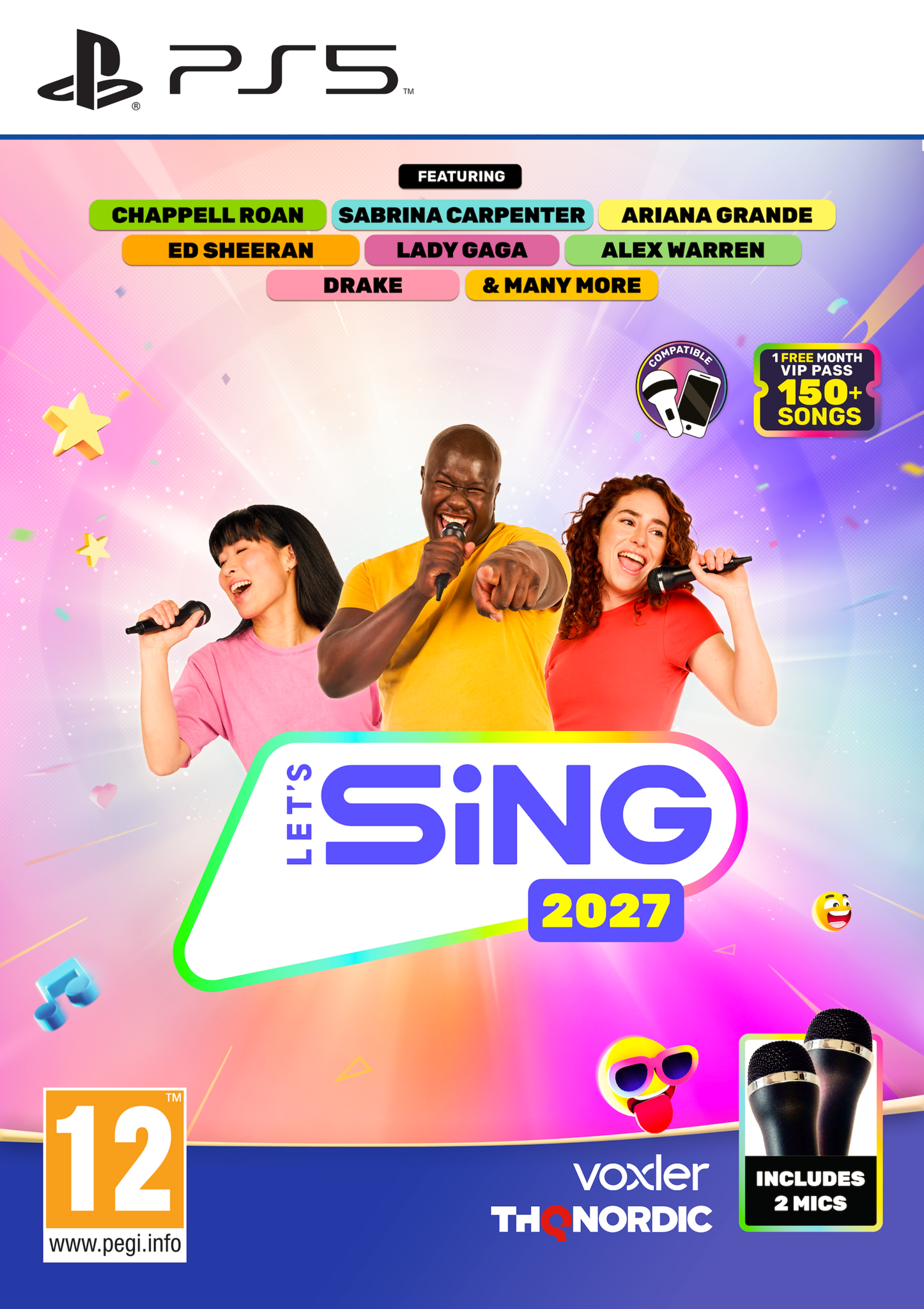 Let's Sing 2027 - 2 Mic Bundle (International Version) - PS5