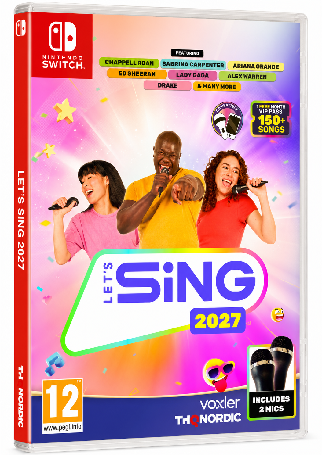 Let's Sing 2027 - 2 Mic Bundle (International Version) - Nintendo Switch