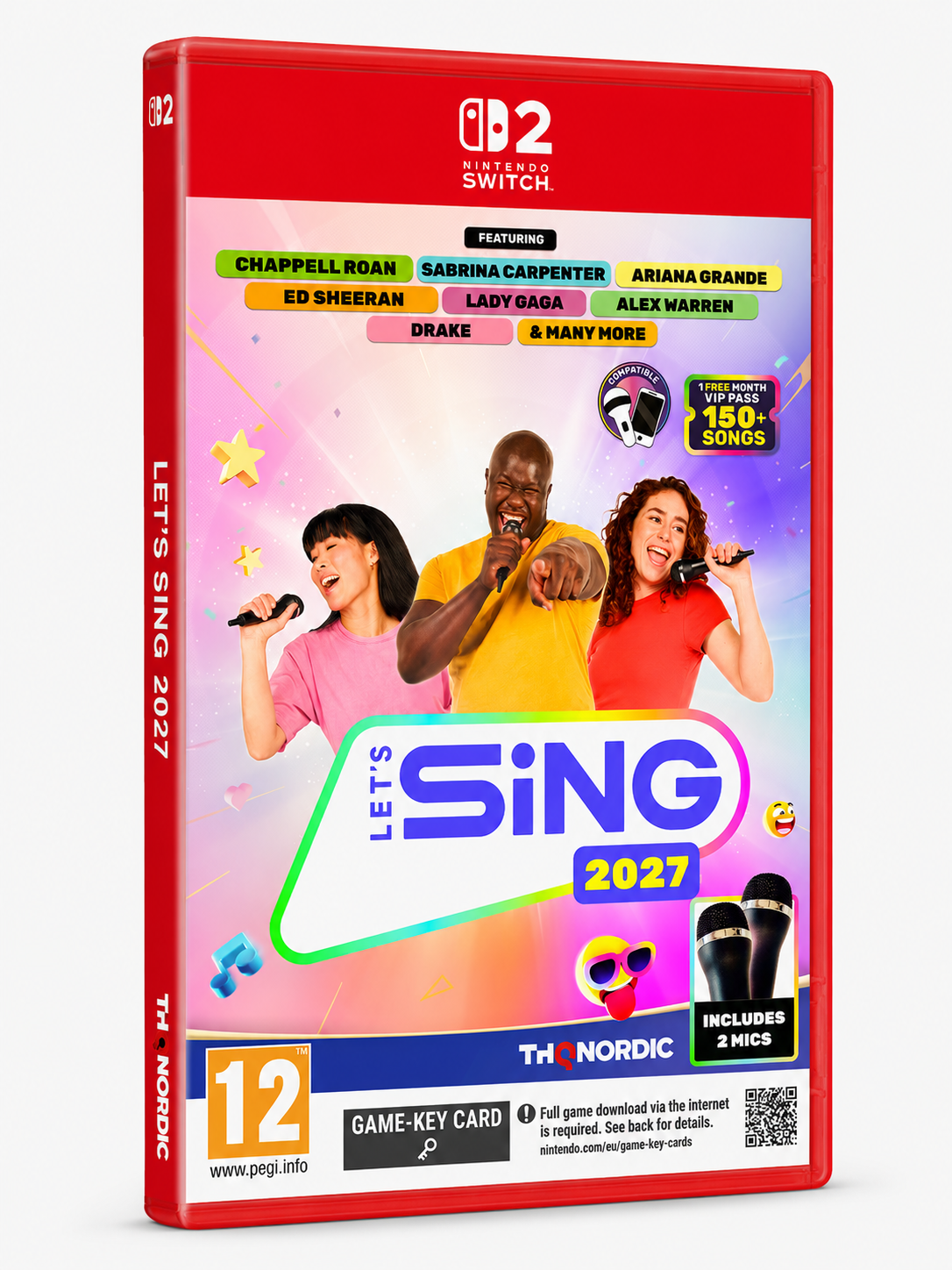 Let's Sing 2027 - 2 Mic Bundle (International Version) - Nintendo Switch 2