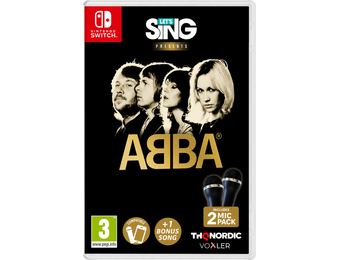 Let's Sing ABBA - 2 Mic Bundle - Nintendo Switch