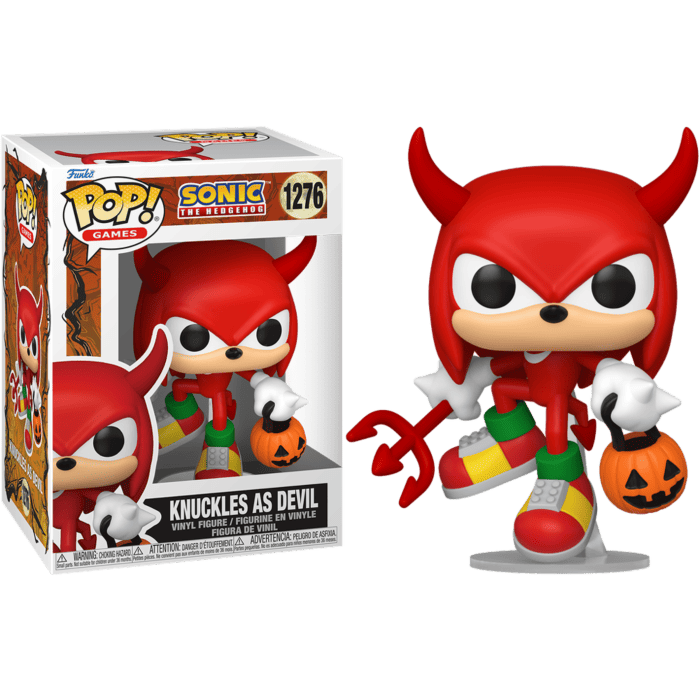 Pop Games: Sonic The Hedgehog - Knuckles As Devil - Funko Pop #1276