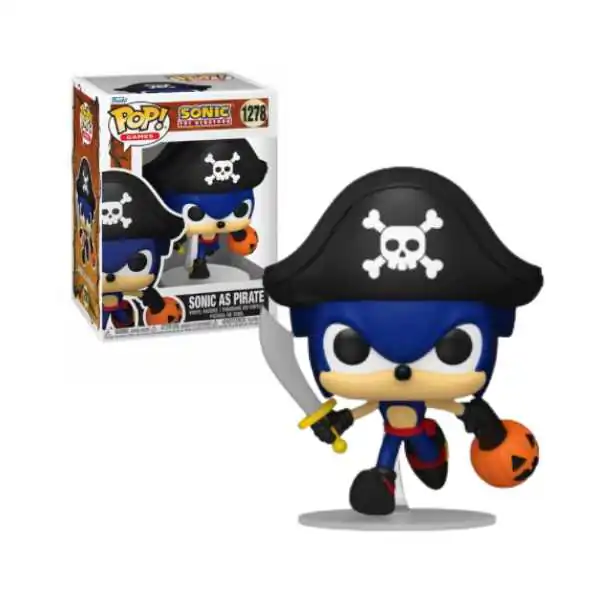 Pop Games: Sonic The Hedgehog - Sonic As Pirate - Funko Pop #1278