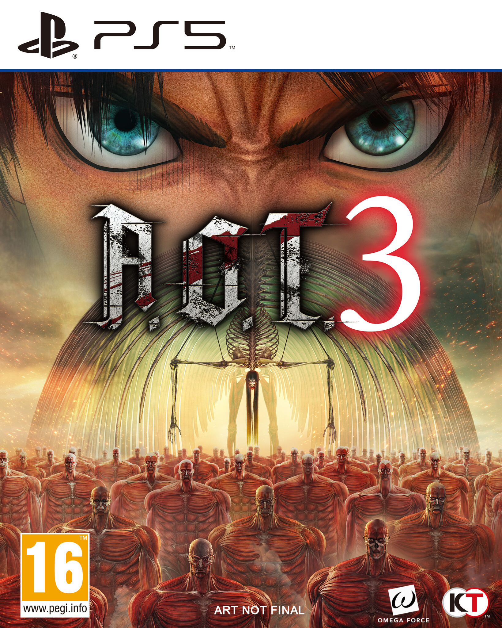 Attack On Titan 3 / A.O.T. 3 + Pre-Order Bonus - PS5
