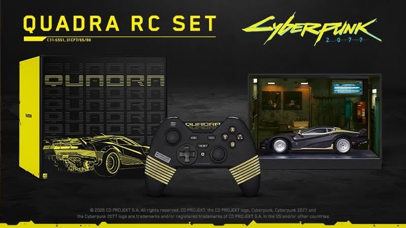 Cyberpunk 2077 - Quadra RC Set (Turbo-R V-Tech)