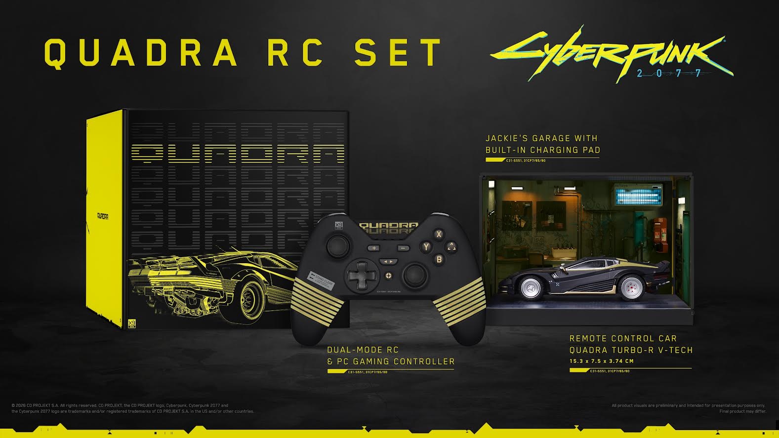 Cyberpunk 2077 - Quadra RC Set (Turbo-R V-Tech)