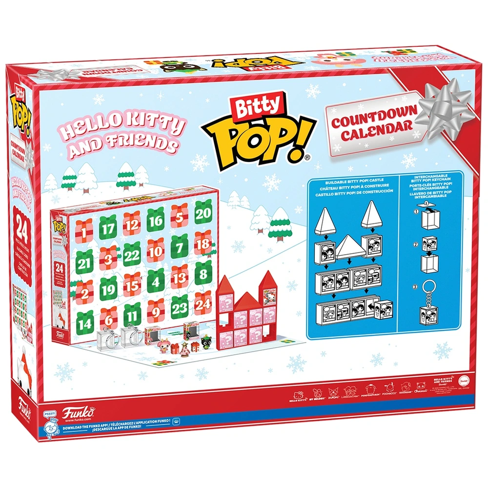 Pop Bitty: Adventskalender - Hello Kitty and Friends - Countdown Calendar