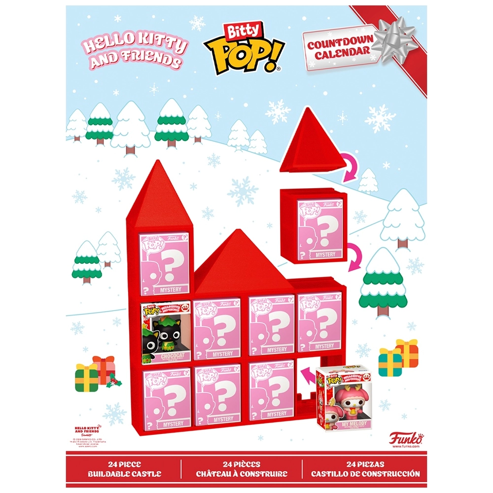 Pop Bitty: Adventskalender - Hello Kitty and Friends - Countdown Calendar