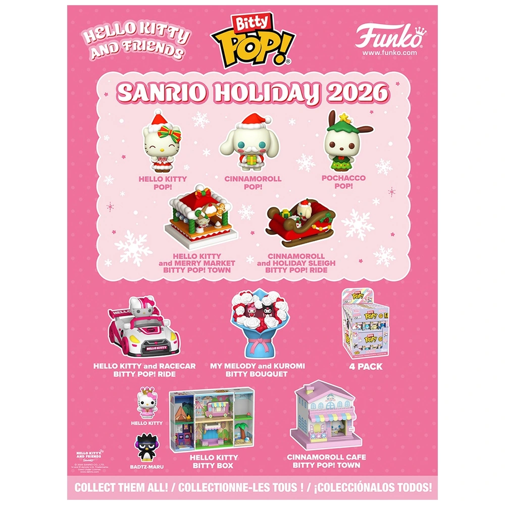 Pop Bitty: Adventskalender - Hello Kitty and Friends - Countdown Calendar