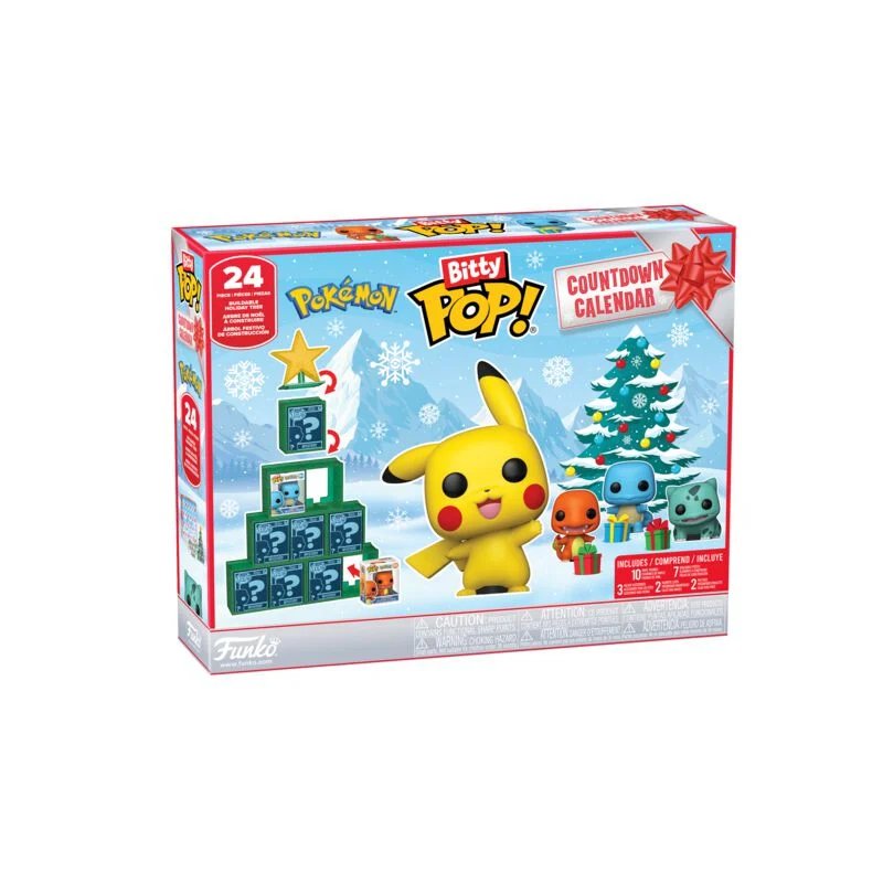 Pop Bitty: Adventskalender - Pokemon - Countdown Calendar
