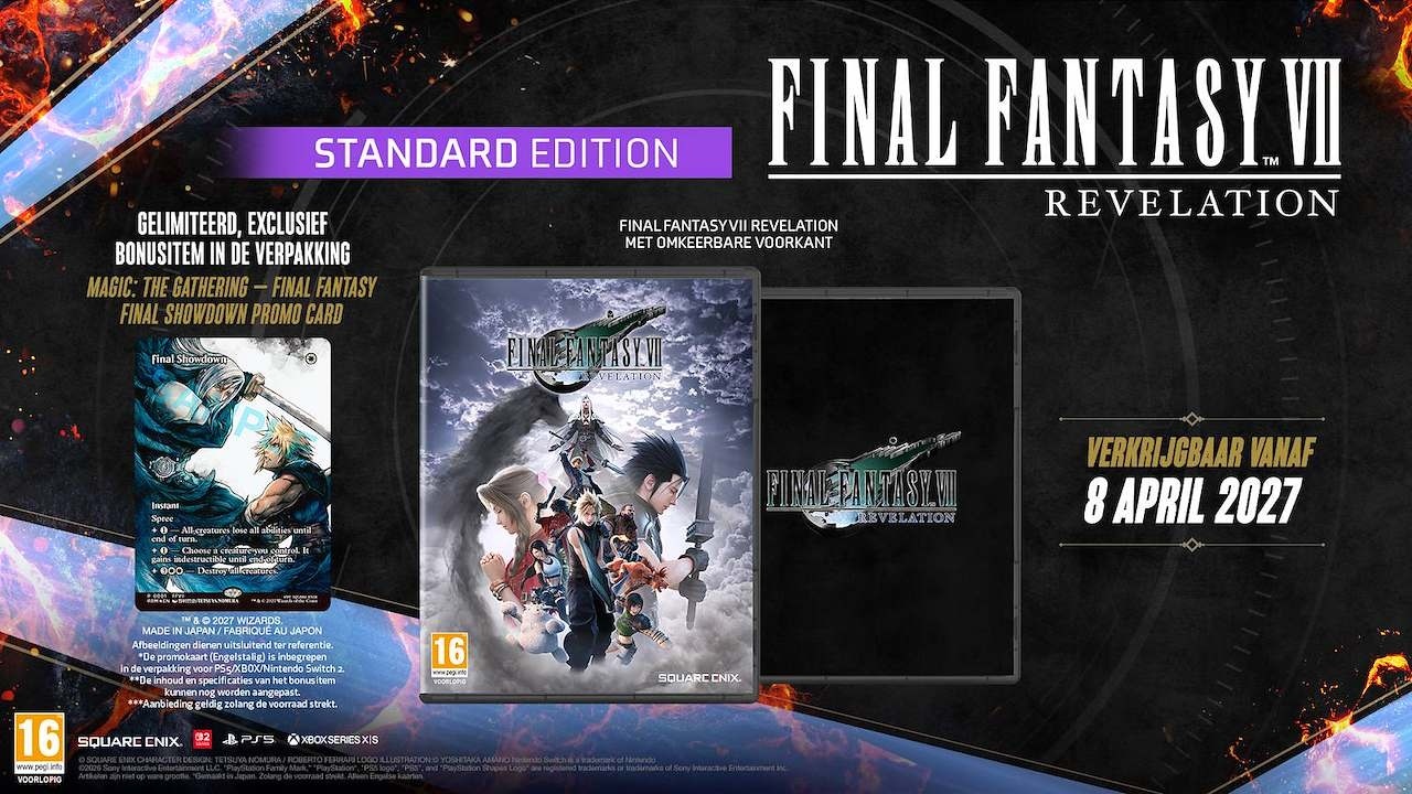 Final Fantasy VII Revelation - Magic Card Edition + Pre-Order Bonus - Xbox Series X