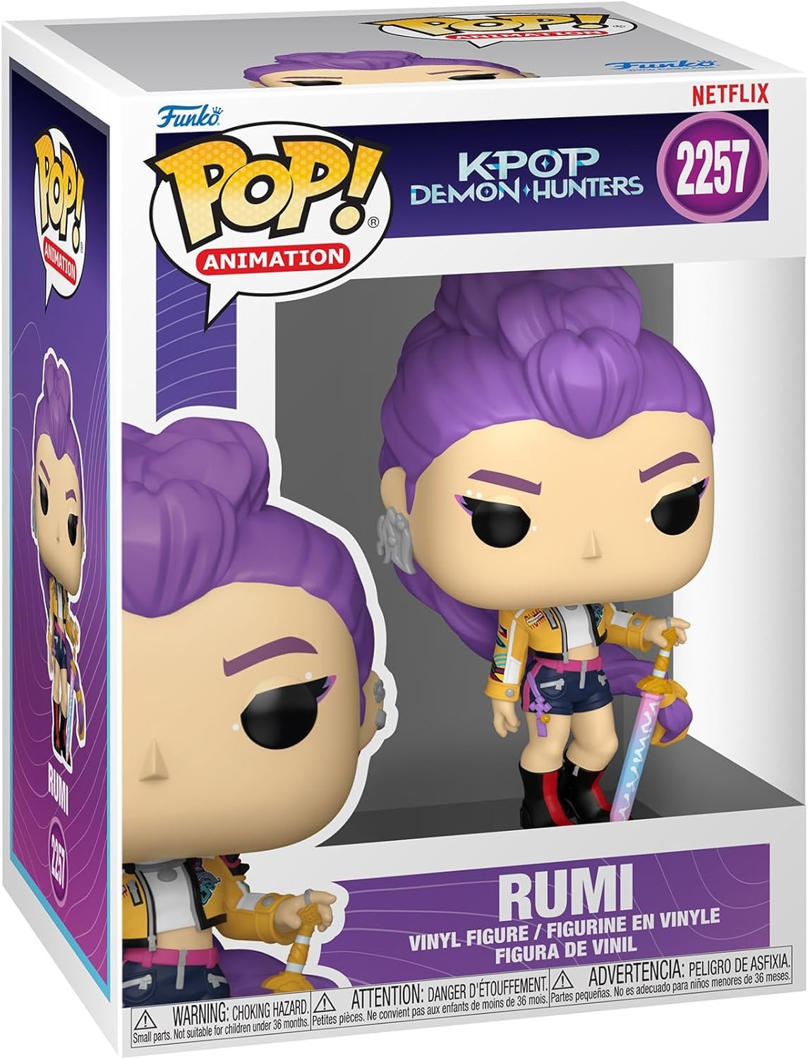 Pop Animation: K-Pop Demon Hunters - Rumi - Funko Pop #2257