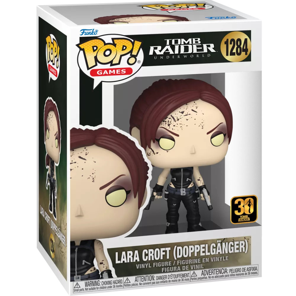 Pop Games: Tomb Raider Underworld - Lara Croft (Doppelgänger) Funko Pop #1284