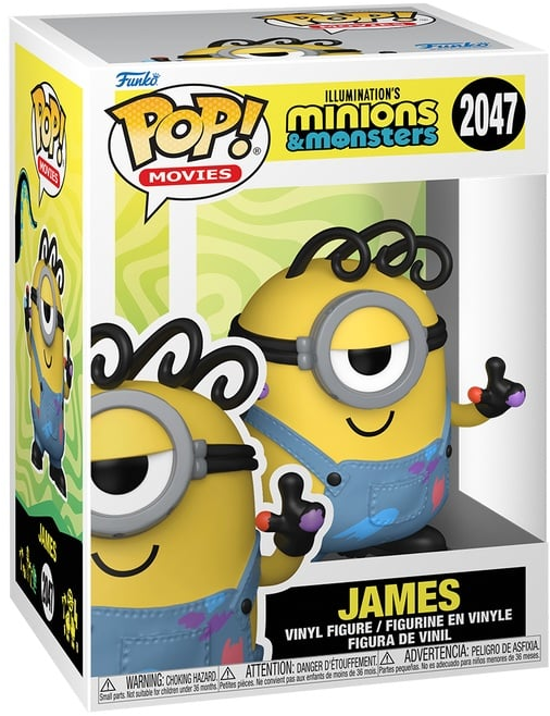 Pop Movies: Minions & Monsters - James - Funko Pop #2047