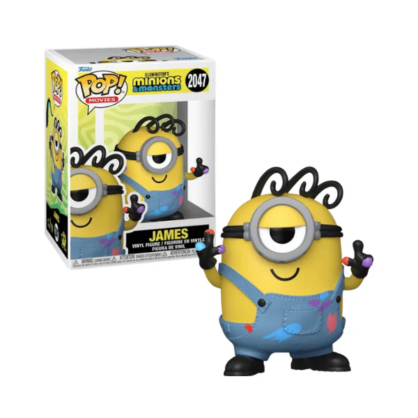 Pop Movies: Minions & Monsters - James - Funko Pop #2047