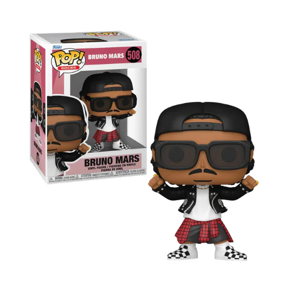 Pop Rocks: Bruno Mars - Funko Pop #508