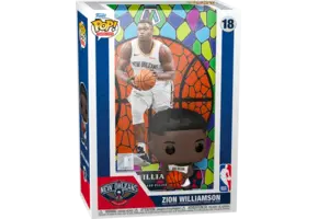 Pop Trading Cards: New Orleans Pelicans - Zion Williamson - Funko Pop #18
