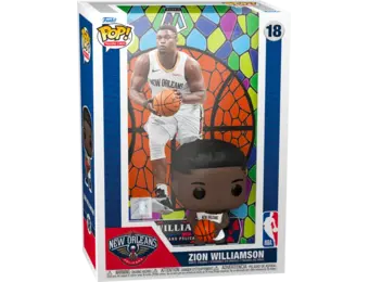 Pop Trading Cards: New Orleans Pelicans - Zion Williamson - Funko Pop #18