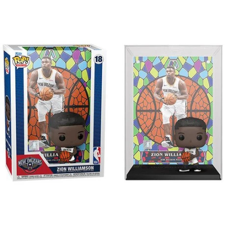 Pop Trading Cards: New Orleans Pelicans - Zion Williamson - Funko Pop #18