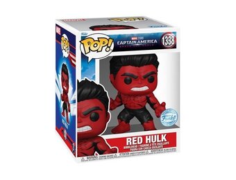 Pop Marvel: Captain America Brave New World - Red Hulk - Funko Pop #1338