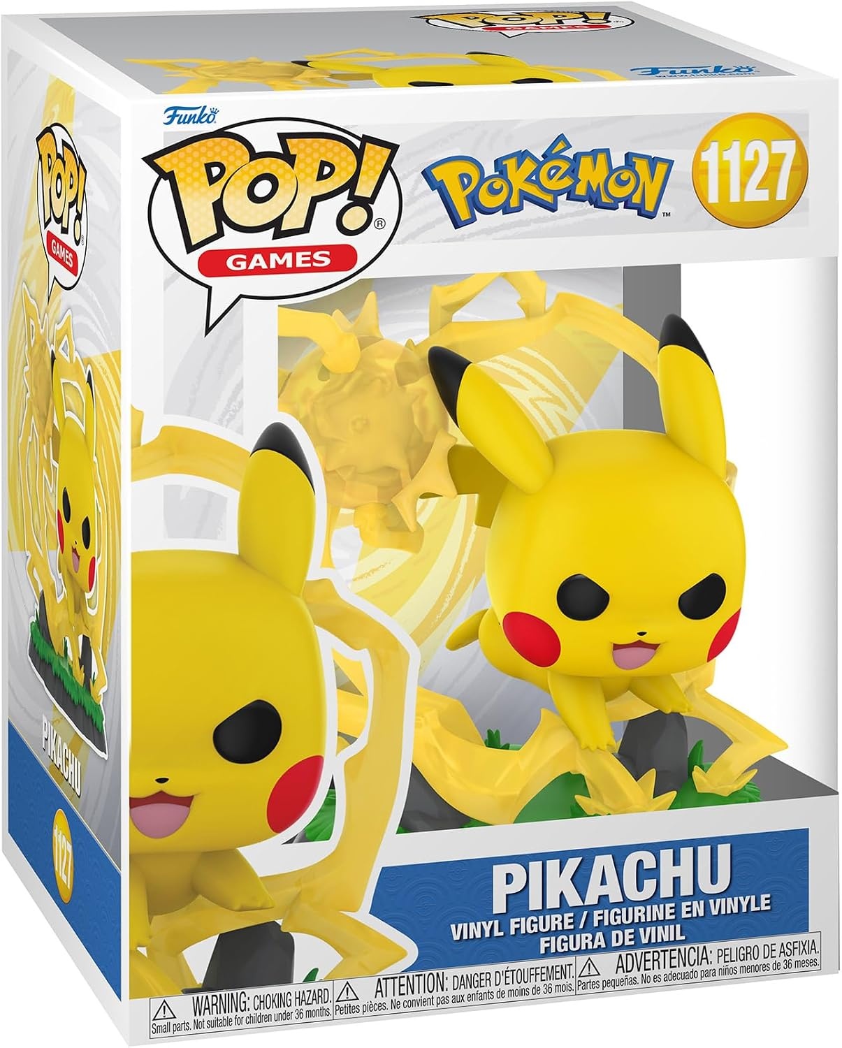 Pop Games: Pokemon - Pikachu - Funko Pop #1127
