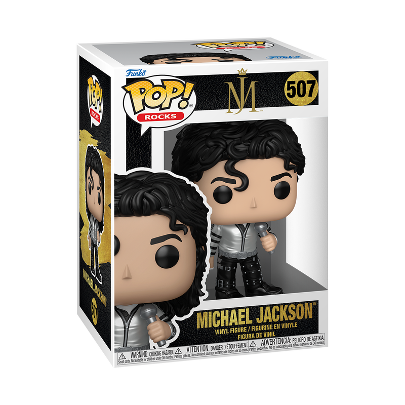 Pop Rocks: Michael Jackson (Metallic) Funko Pop #507